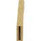 Ekena Millwork 3-inch W x 16-inch D x 22-inch H Stanfield Rough Cedar Woodgrain TimberThane Knee Brace, Primed BRCUR03X16X22STARCPR - alternate 3